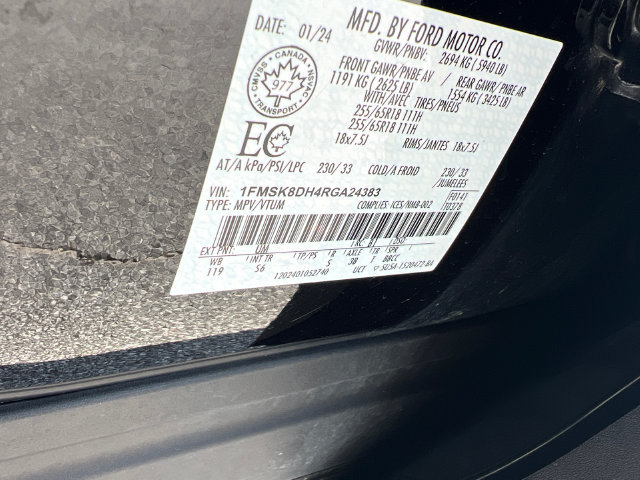 Certified 2024 Ford Explorer XLT AWD/4WD image 37