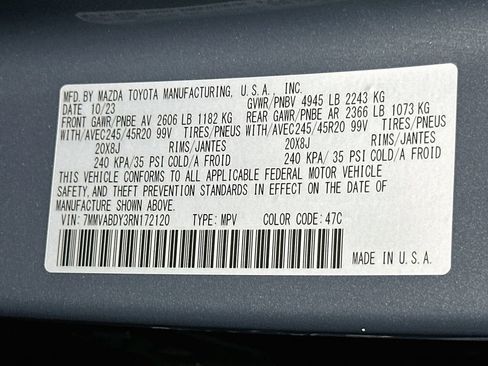 Used 2024 MAZDA CX-50 AWD 2.5 Turbo w/ Cargo Package image 24