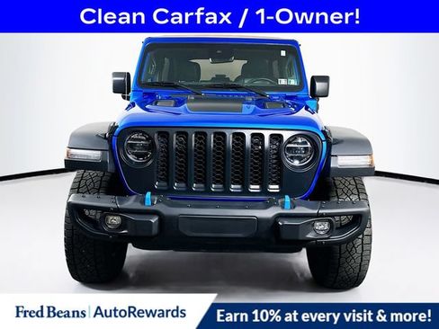 Used 2022 Jeep Wrangler Unlimited Rubicon 4xe w/ Steel Bumper Group AWD/4WD image 2