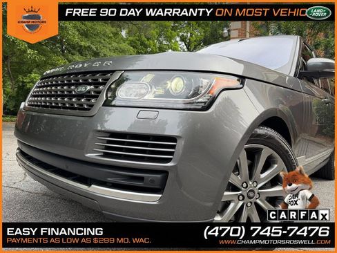 Used 2016 Land Rover Range Rover AWD/4WD image 3