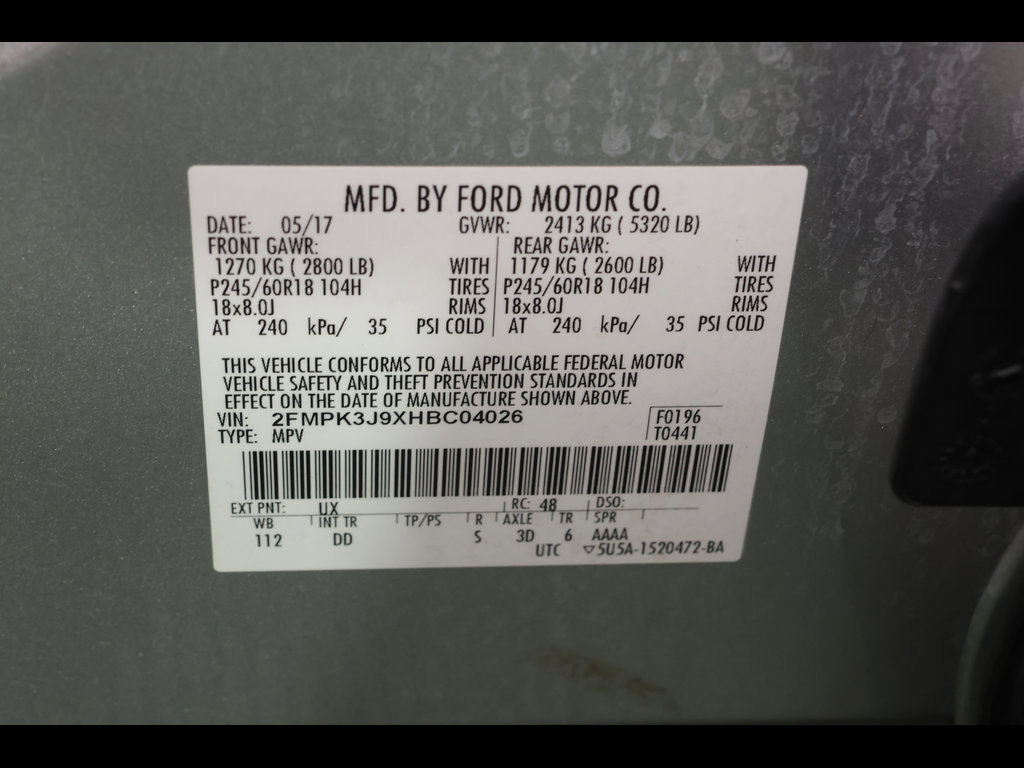 Used 2017 Ford Edge SEL w/ Cargo Accessory Package FWD image 24