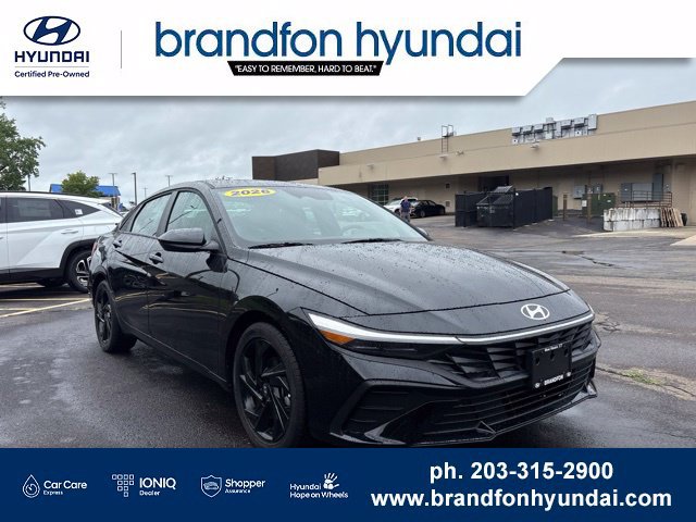 Certified 2026 Hyundai Elantra Sport w/ Cargo Package FWD image 1