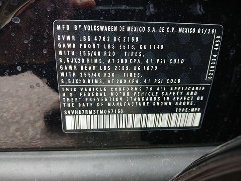 New 2026 Volkswagen Tiguan SE R-Line FWD image 29