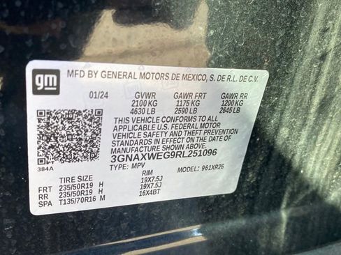 Used 2024 Chevrolet Equinox RS w/ RS Leather Package image 26