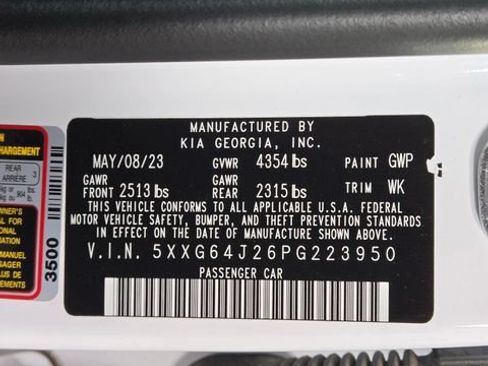 Used 2023 Kia K5 GT-Line w/ GT-Line Premium Package FWD image 28