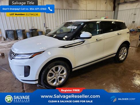 Used 2021 Land Rover Range Rover Evoque S AWD/4WD image 1