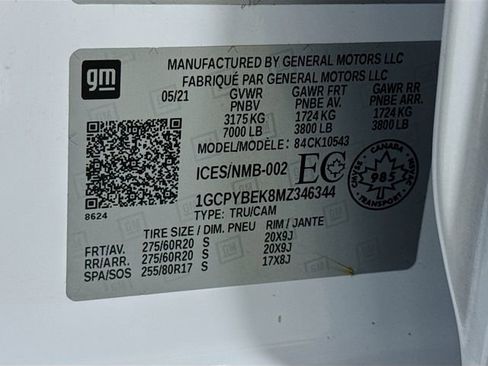 Used 2021 Chevrolet Silverado 1500 Custom w/ Rally Edition image 31