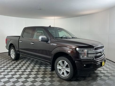 Used 2020 Ford F150 Platinum w/ Technology Package AWD/4WD image 3