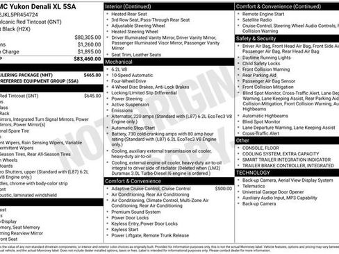 Used 2023 GMC Yukon XL Denali w/ Max Trailering Package image 20