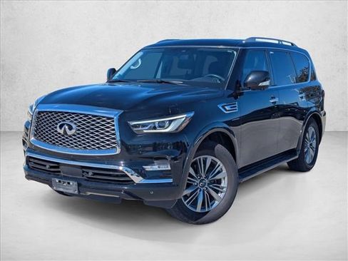 Used 2022 INFINITI QX80 Luxe w/ Cargo Package image 1
