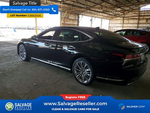 Used 2018 Lexus LS 500 w/ Interior Upgrade Package RWD image 3