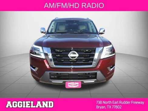 Used 2021 Nissan Armada Platinum w/ Captain's Chairs Package RWD image 9