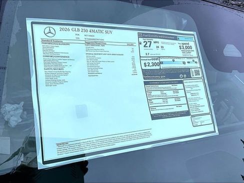 New 2026 Mercedes-Benz GLB 250 4MATIC image 17