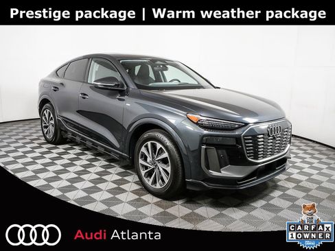 Certified 2025 Audi Q6 e-tron Prestige w/ Black Warm Weather Package AWD/4WD image 1
