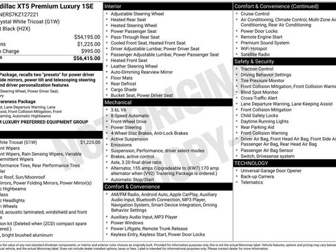 Used 2019 Cadillac XT5 Premium Luxury image 41