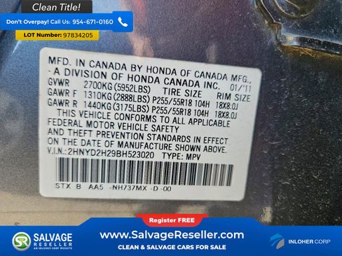 Used 2011 Acura MDX image 16