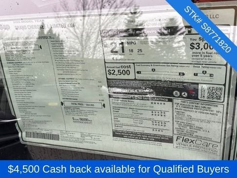 New 2025 Jeep Grand Cherokee L Limited w/ Black Appearance Package image 2