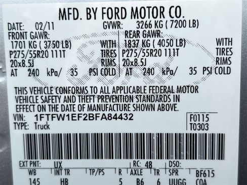 Used 2011 Ford F150 Lariat image 35