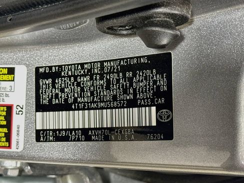 Certified 2021 Toyota Camry XLE w/ Cold Weather Package FWD image 32