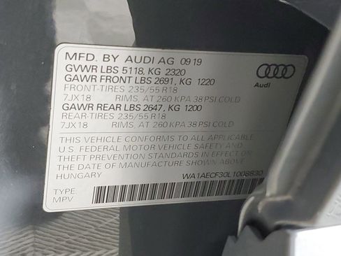 Used 2020 Audi Q3 2.0T Premium w/ Convenience Package image 51