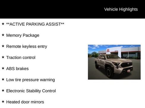 Certified 2024 Toyota Tacoma TRD Off-Road AWD/4WD image 3