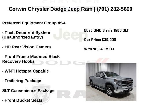 Used 2023 GMC Sierra 1500 SLT w/ SLT Premium Plus Package image 32