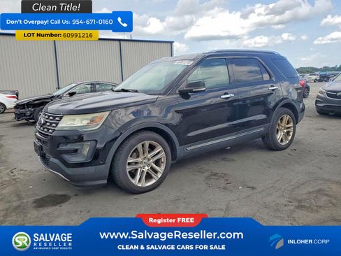 Used 2016 Ford Explorer Limited w/ Equipment Group 301A FWD image 1