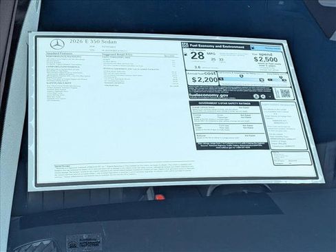 New 2026 Mercedes-Benz E 350 Sedan image 17