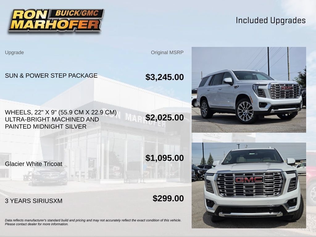 New 2026 GMC Yukon Denali w/ Sun & Power Step Package AWD/4WD image 7