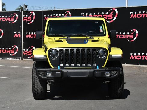 Used 2023 Jeep Wrangler Unlimited Rubicon 4xe w/ Steel Bumper Group AWD/4WD image 2