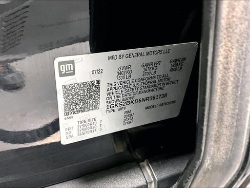 Used 2022 GMC Yukon SLT w/ SLT Luxury Package AWD/4WD image 39
