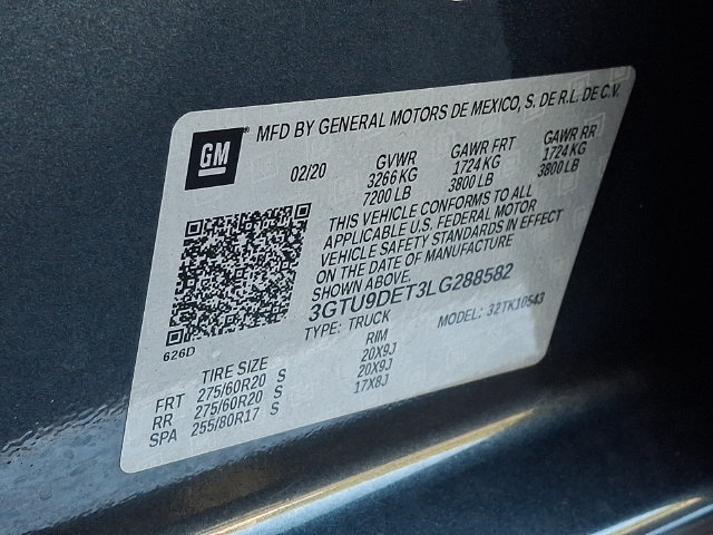 Used 2020 GMC Sierra 1500 SLT w/ SLT Premium Plus Package AWD/4WD image 27