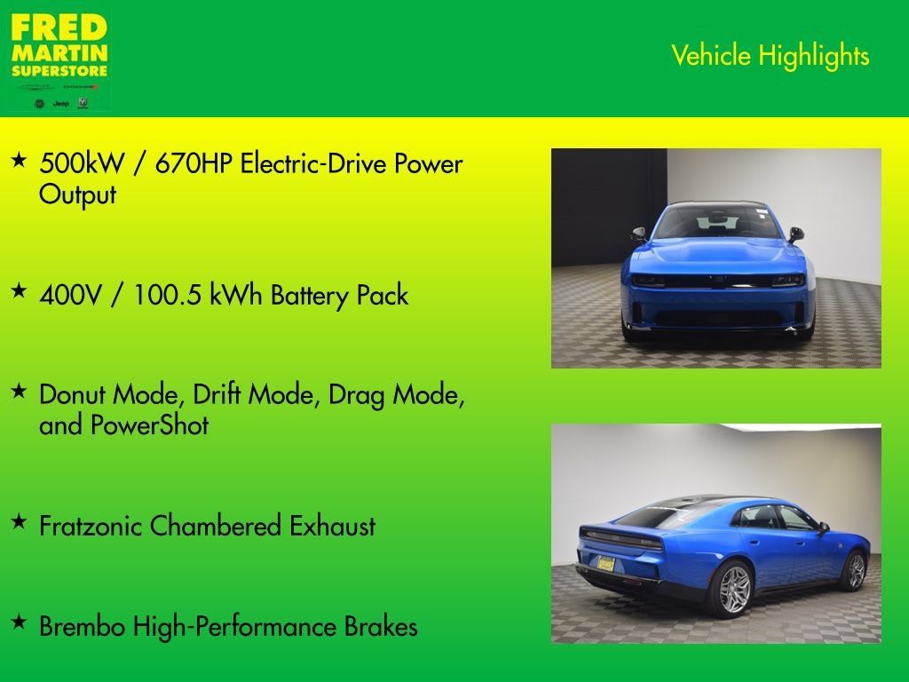 New 2026 Dodge Charger Daytona Scat Pack AWD/4WD image 15