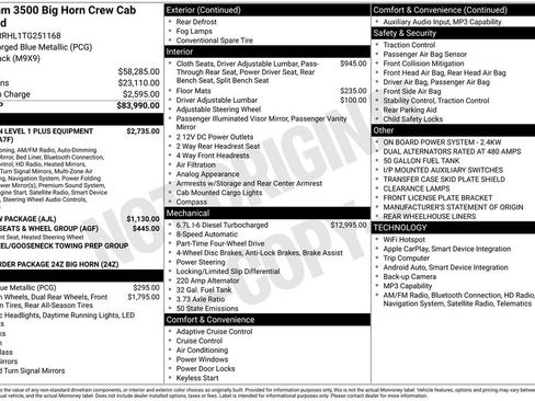New 2026 RAM 3500 Big Horn image 5