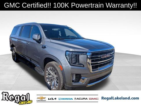 Used 2022 GMC Yukon XL SLT w/ SLT Premium Package image 1