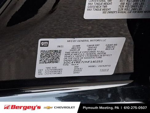 Certified 2022 Chevrolet Silverado 2500 High Country w/ LPO, Dark Essentials Package image 30