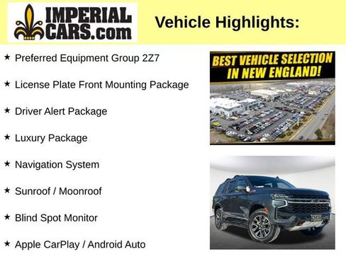 Used 2022 Chevrolet Tahoe Z71 w/ Luxury Package AWD/4WD image 6