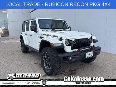 Certified 2020 Jeep Wrangler Unlimited Rubicon w/ Quick Order Package 28Y Recon image 1