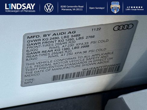 Used 2023 Audi Q5 2.0T Premium Plus w/ Premium Plus Package image 25