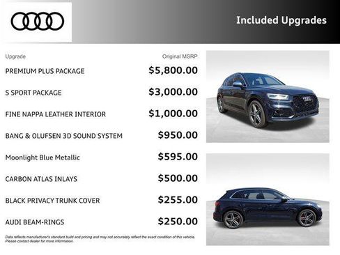Used 2019 Audi SQ5 Premium Plus w/ Premium Plus Package AWD/4WD image 3