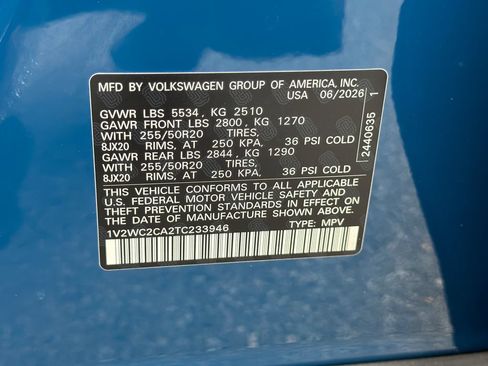 New 2026 Volkswagen Atlas Cross Sport SE FWD image 32