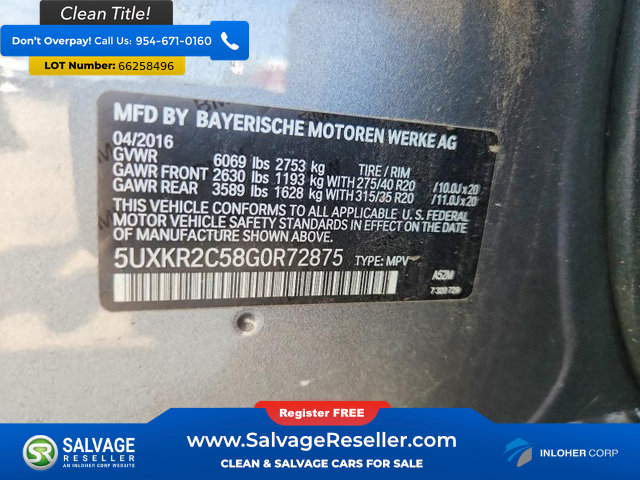 Used 2016 BMW X5 sDrive35i RWD image 16