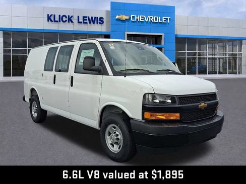New 2025 Chevrolet Express 3500 w/ Driver Convenience Package RWD image 1