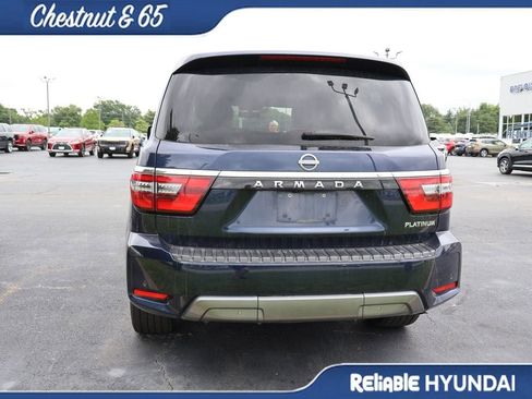 Used 2021 Nissan Armada Platinum w/ Captain's Chairs Package AWD/4WD image 18