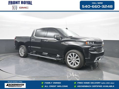 Used 2021 Chevrolet Silverado 1500 High Country w/ Technology Package AWD/4WD image 1