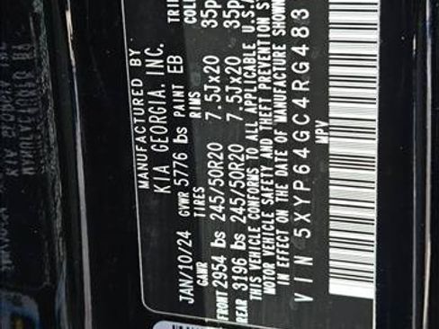 Used 2024 Kia Telluride S w/ S Sunroof Package FWD image 22