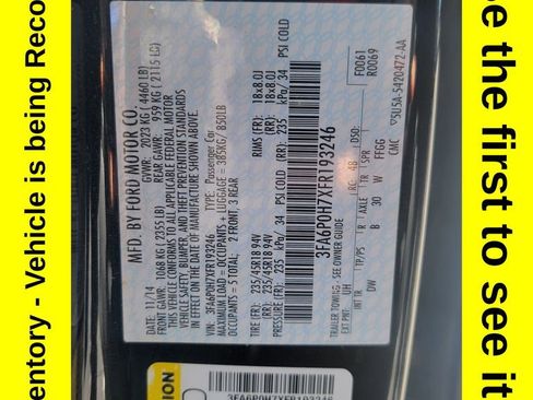 Used 2015 Ford Fusion SE w/ Equipment Group 201A FWD image 24