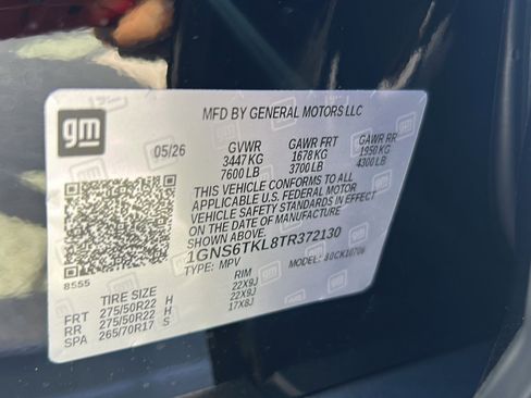 New 2026 Chevrolet Tahoe High Country AWD/4WD image 17