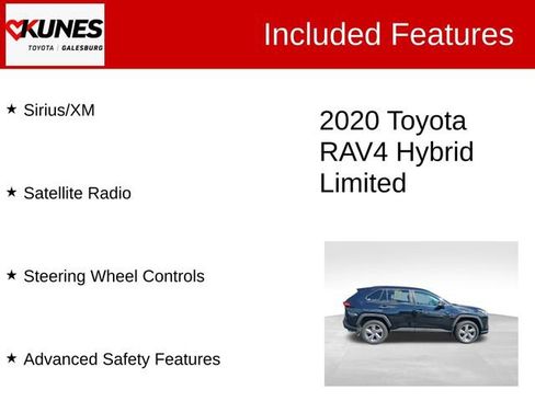 Used 2020 Toyota RAV4 Limited w/ Limited Grade Weather Package image 3