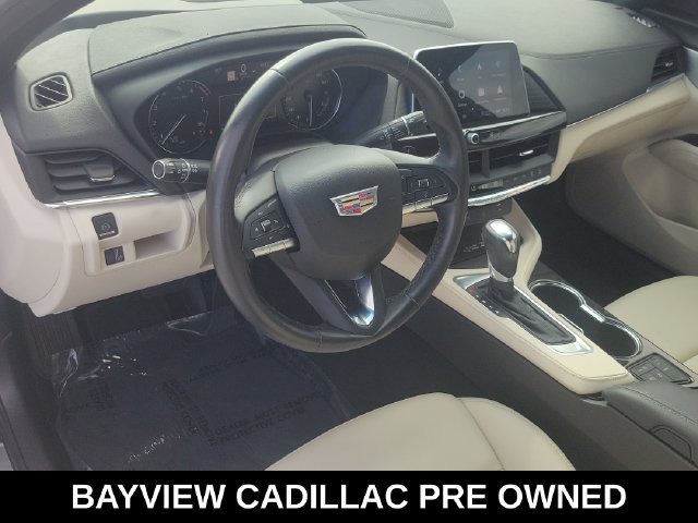 Certified 2022 Cadillac CT4 Luxury w/ Sun And Sound Package RWD image 14